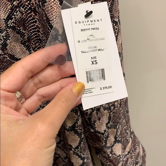 NWT Equipment “Bonnie” Dress - Picture 6 of 8